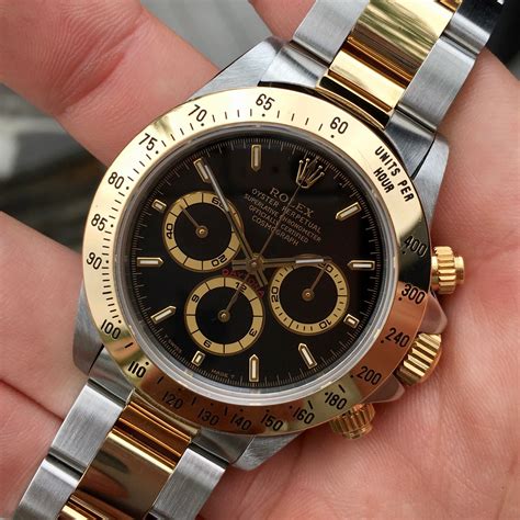 rolex daytona silber schwarz|Rolex daytona gold edition.